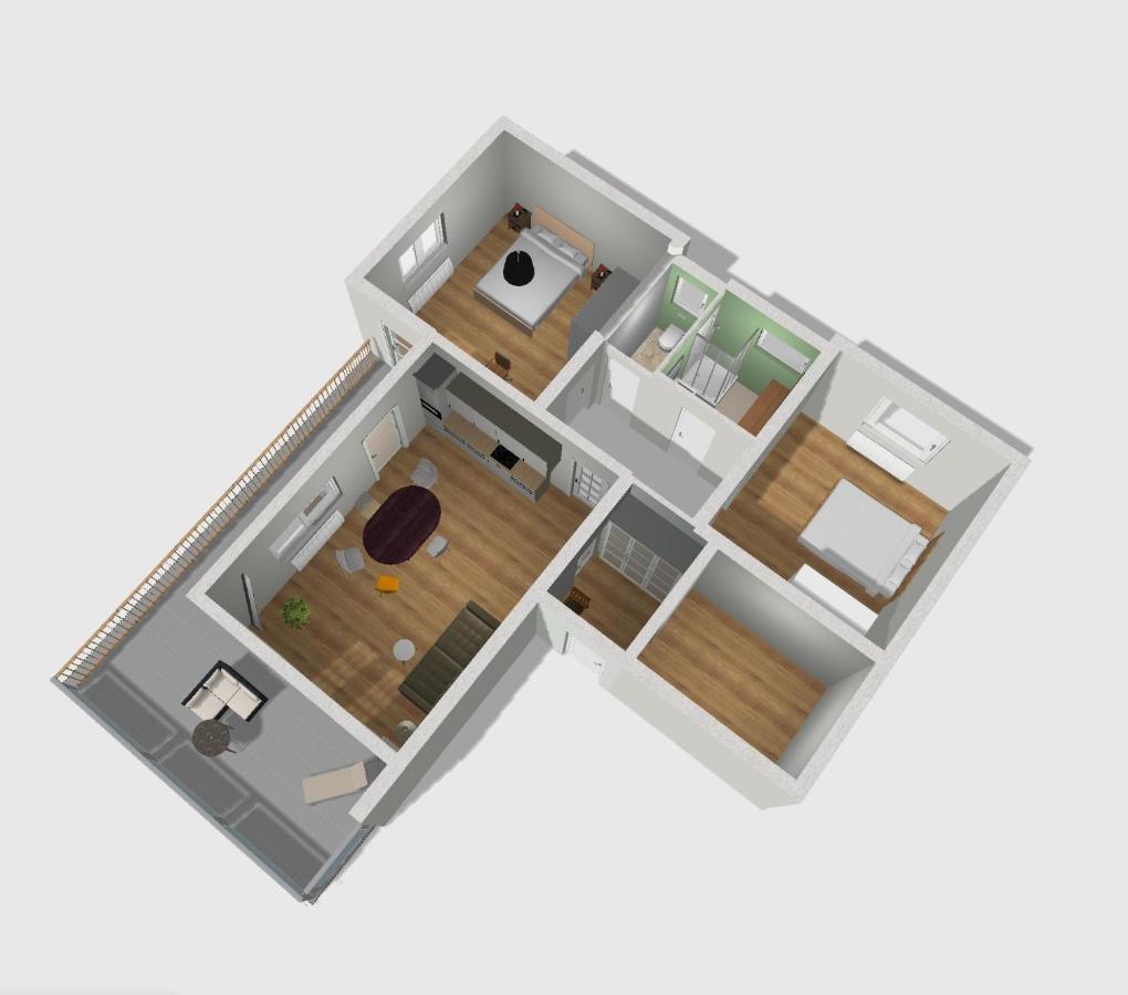 Apartment Hildegard Jenig ภายนอก รูปภาพ